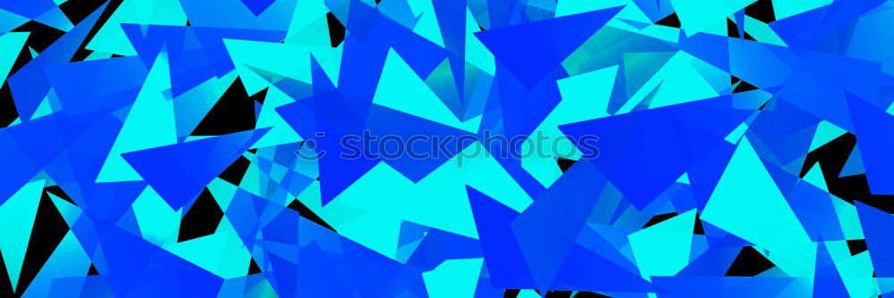 Similar – Electric Blue Geometry