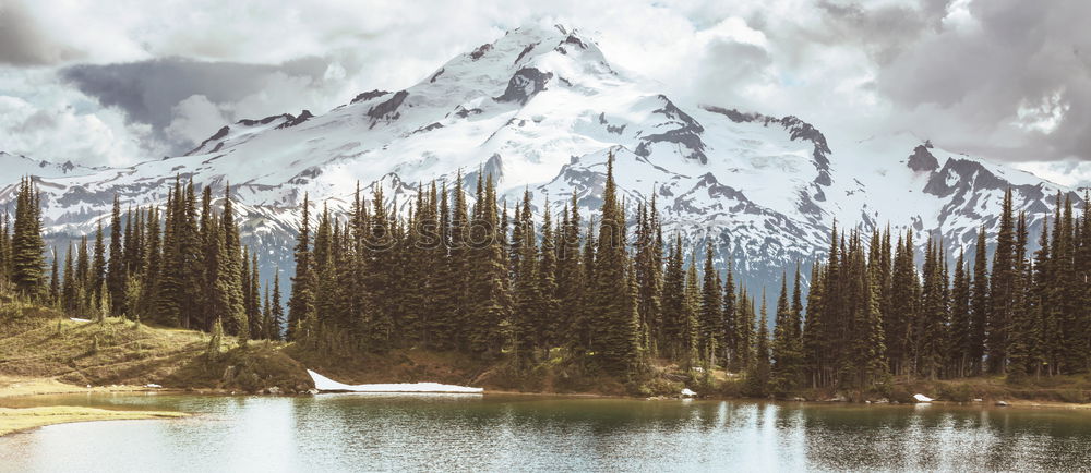 Similar – Image, Stock Photo Panorama of snowy Tatra mountains in spring, south Poland