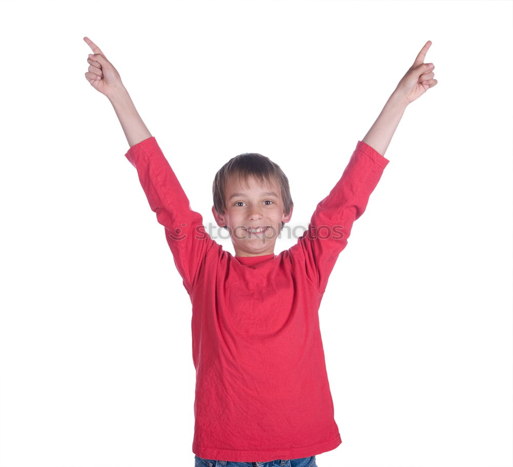 Similar – Boy With Red T Shirt