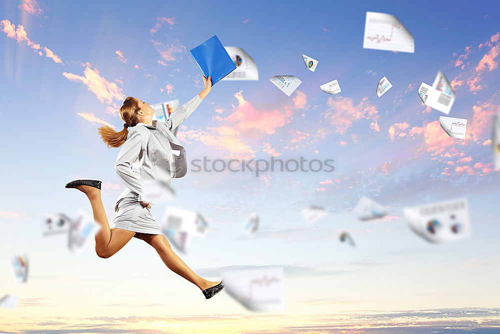 Similar – Image, Stock Photo Paper tarpaulin Joy