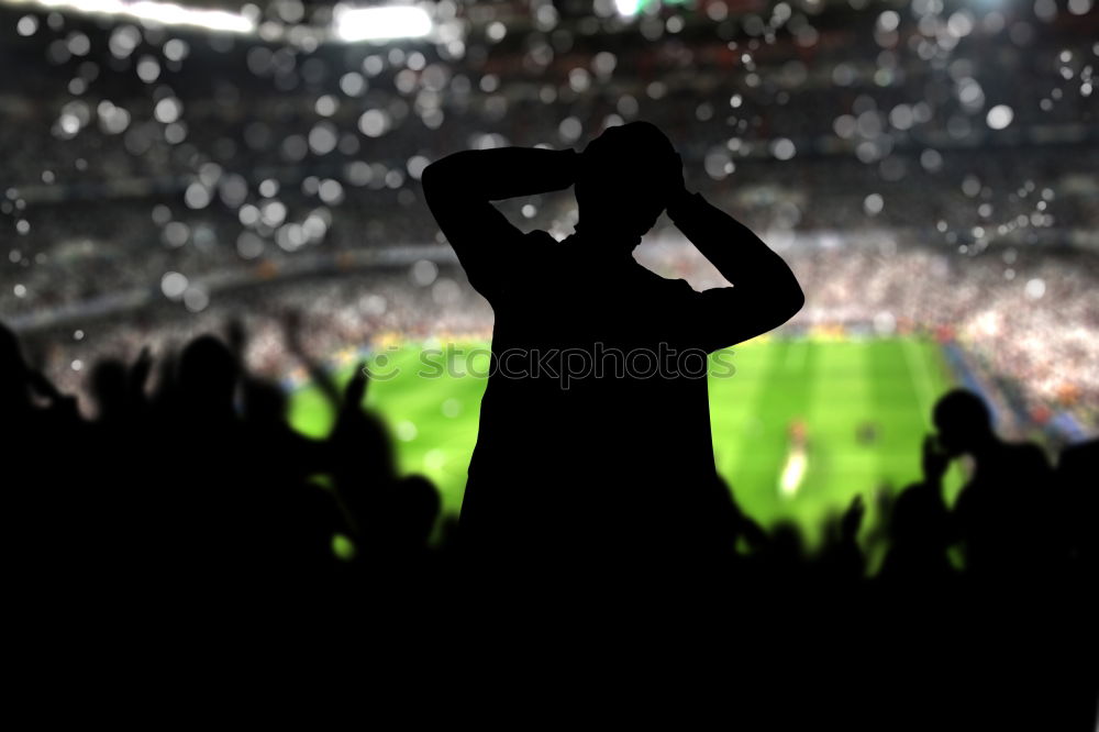 Similar – Fans in the stadium