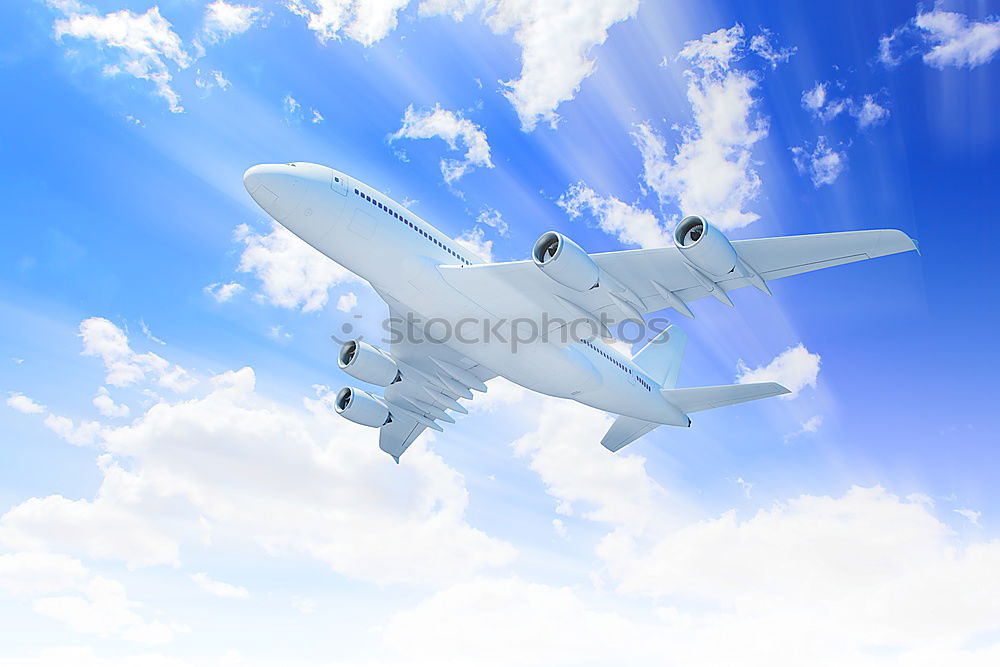 Similar – Airline Luftverkehr Himmel