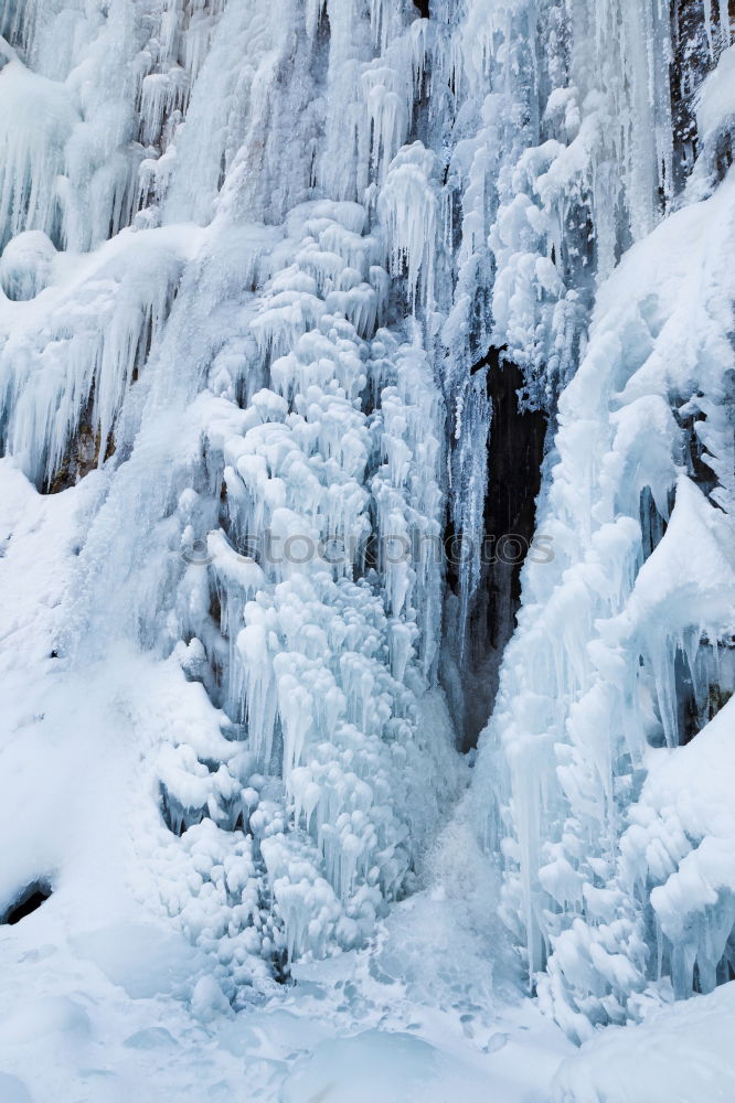 Similar – Man kneels in an ice desert at the Baltic Sea