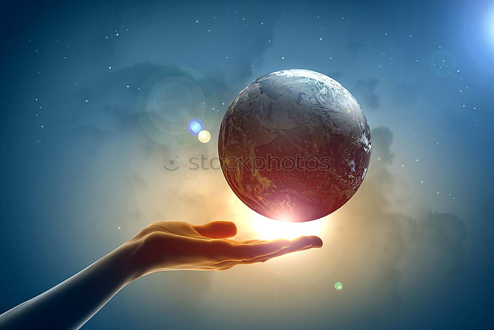 Similar – Image, Stock Photo poisoned apple Food Fruit