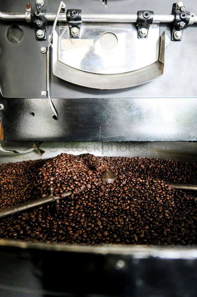 Similar – Image, Stock Photo Close-up coffee grinding machine