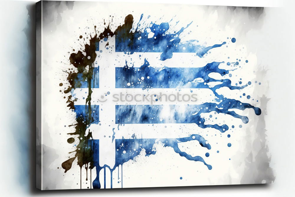 Similar – Foto Bild white cross dünn blau