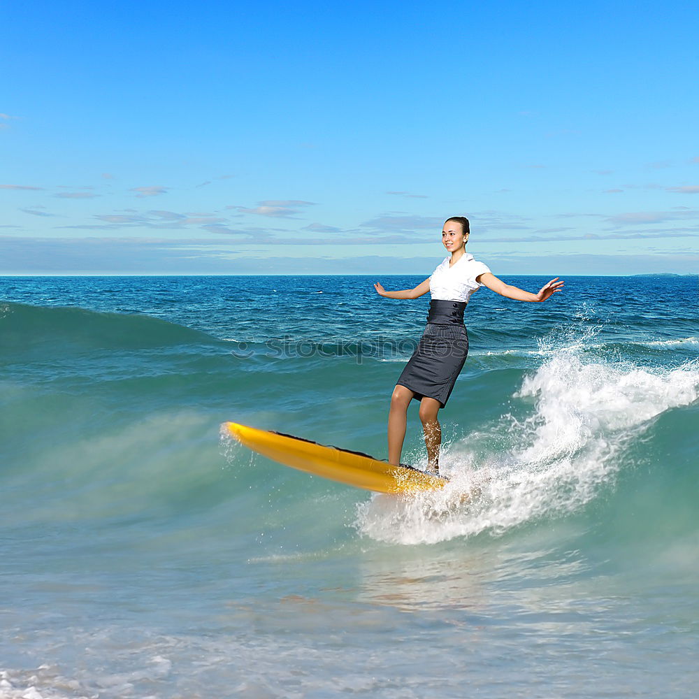 Similar – Image, Stock Photo breakwater Lifestyle Joy