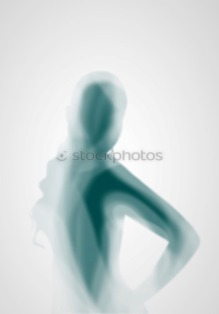 Similar – Image, Stock Photo Who am I? Portrait of confused young woman with blurred face. She is moving her head fast, so her face isn’t identifiable. Motion blur.