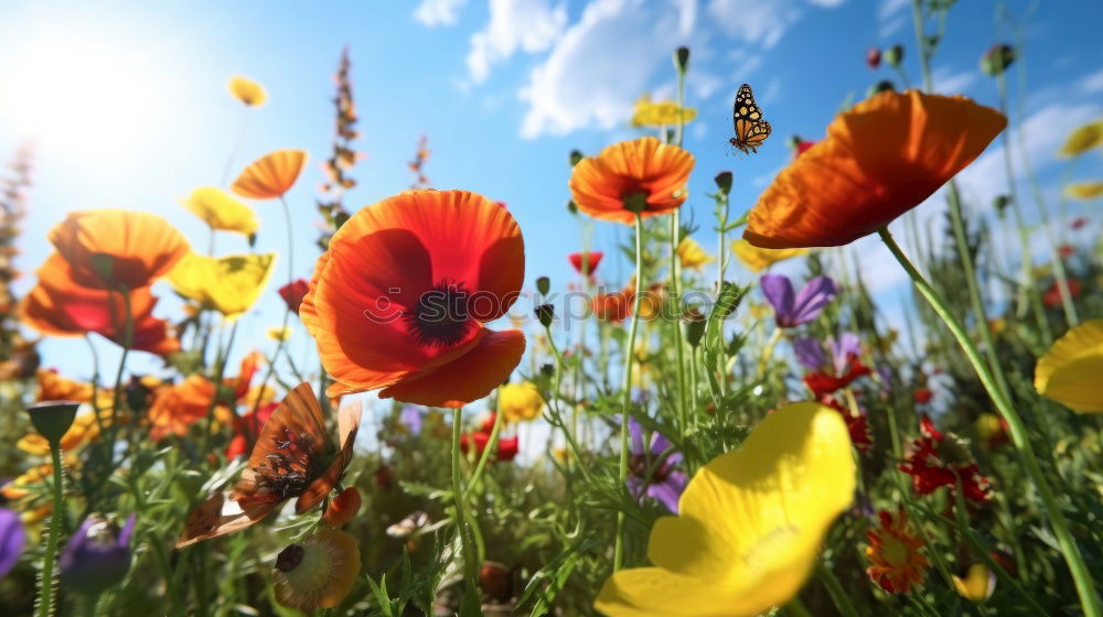 Similar – Image, Stock Photo poppy dream Summer