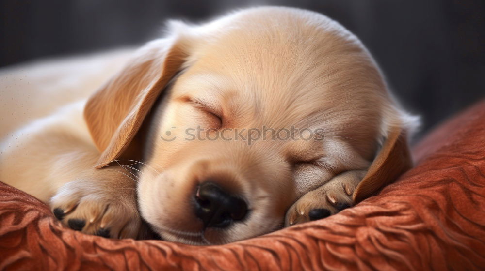 Similar – Sleepy Puppy Animal Pet