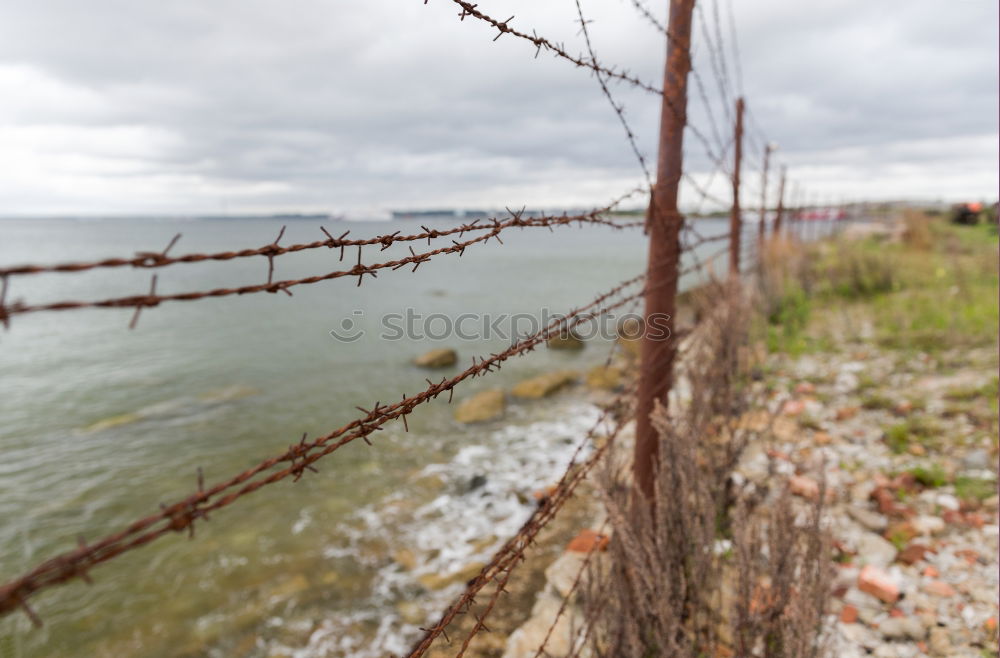 Similar – Image, Stock Photo limitations Border Fence