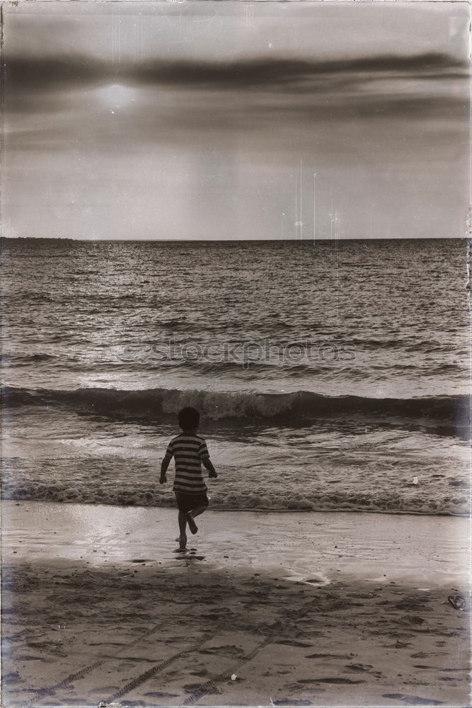 Similar – Image, Stock Photo angels Freedom Beach Ocean