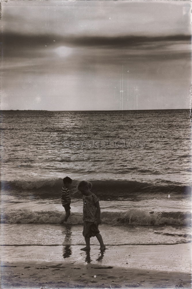 Similar – Image, Stock Photo angels Freedom Beach Ocean