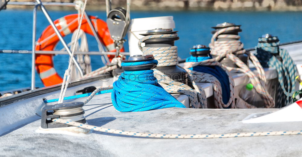 Similar – Image, Stock Photo sailboat, bow, folkboat