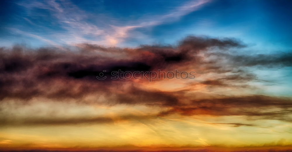 Similar – Image, Stock Photo Wild Heaven Clouds Stripe