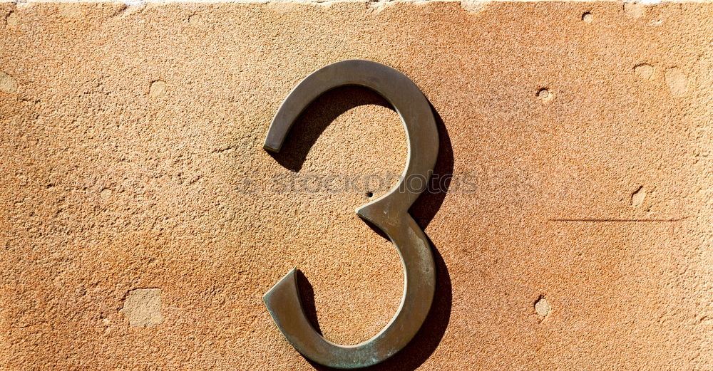 Similar – Image, Stock Photo 3×6 Digits and numbers