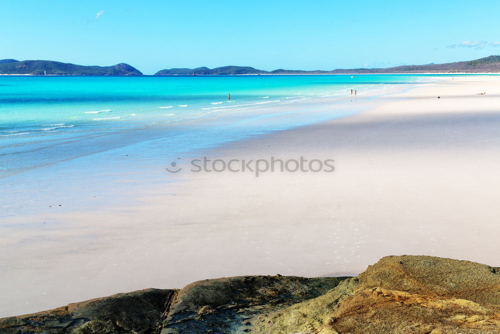 Similar – Image, Stock Photo Waves and view to hills