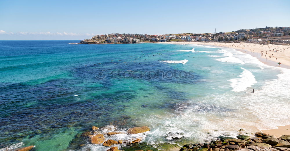 Similar – Image, Stock Photo Bondi Beach II Lifestyle