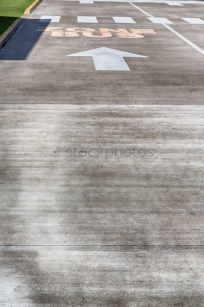 Similar – Image, Stock Photo lines on the ground in the basketball court in the street