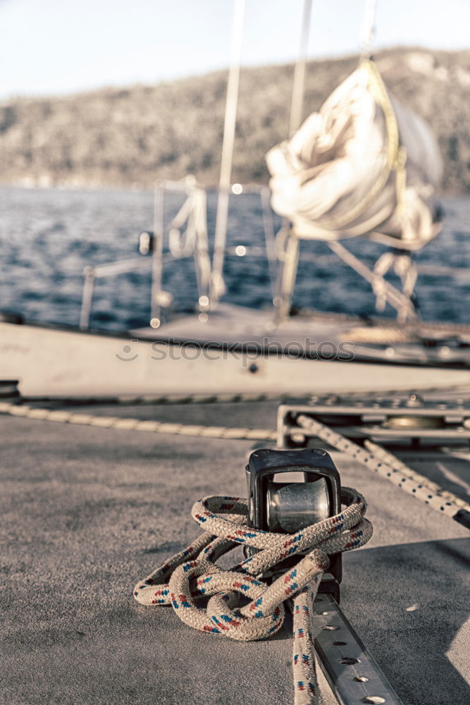 Similar – Image, Stock Photo The Winch and the Sea