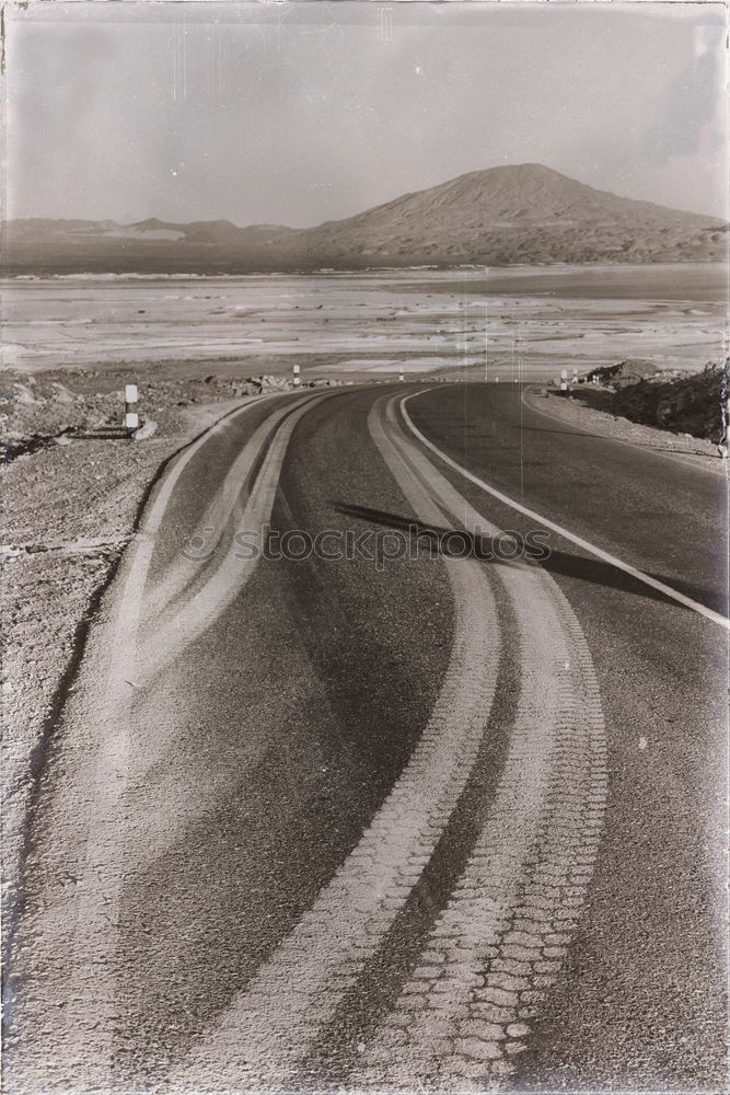 Similar – Image, Stock Photo Desert Route Badlands
