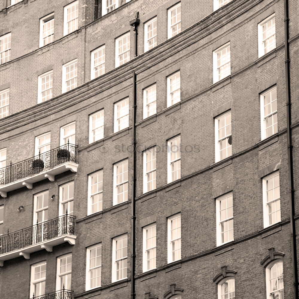 Similar – Image, Stock Photo Brick block of flats.