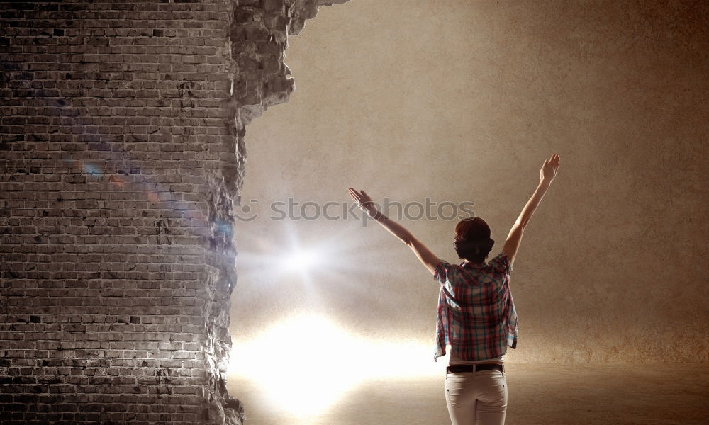 Similar – Image, Stock Photo : pablos first skyflight ::