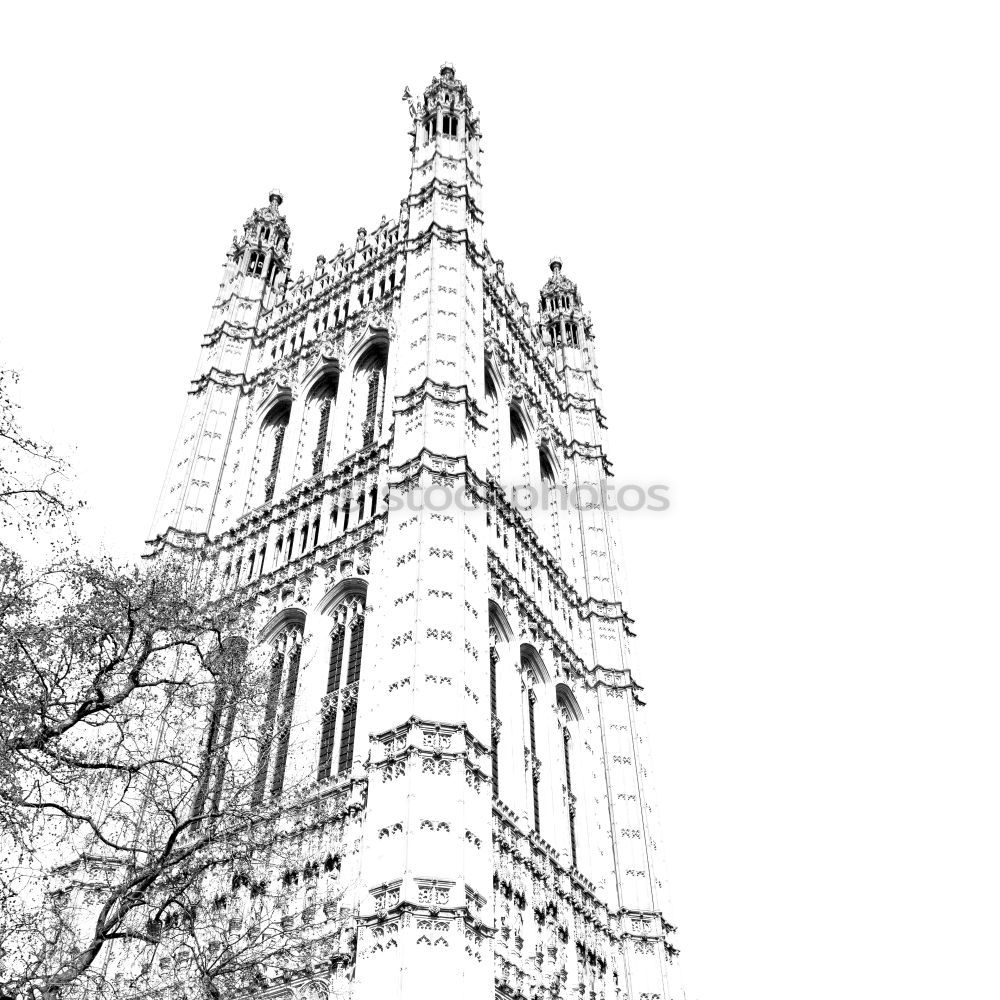 Similar – Image, Stock Photo Dresden, Luther Fog Tree