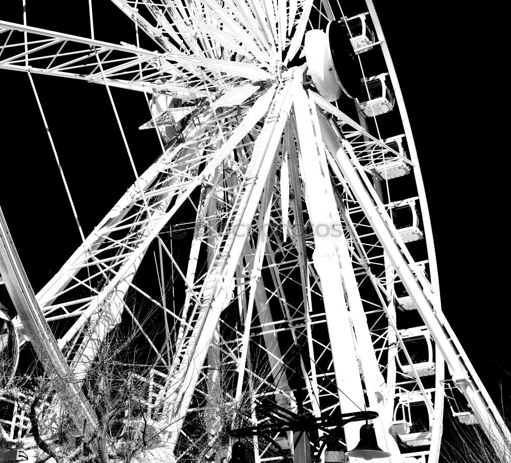 Foto Bild Riesenrad by Night Nacht