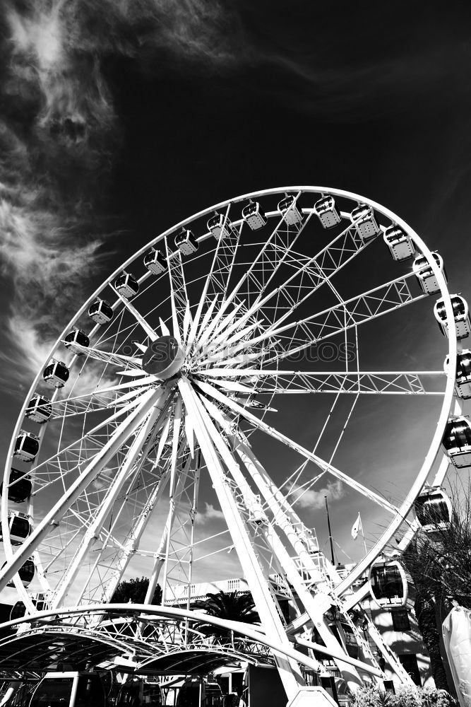 Similar – Riesenrad Jahrmarkt groß