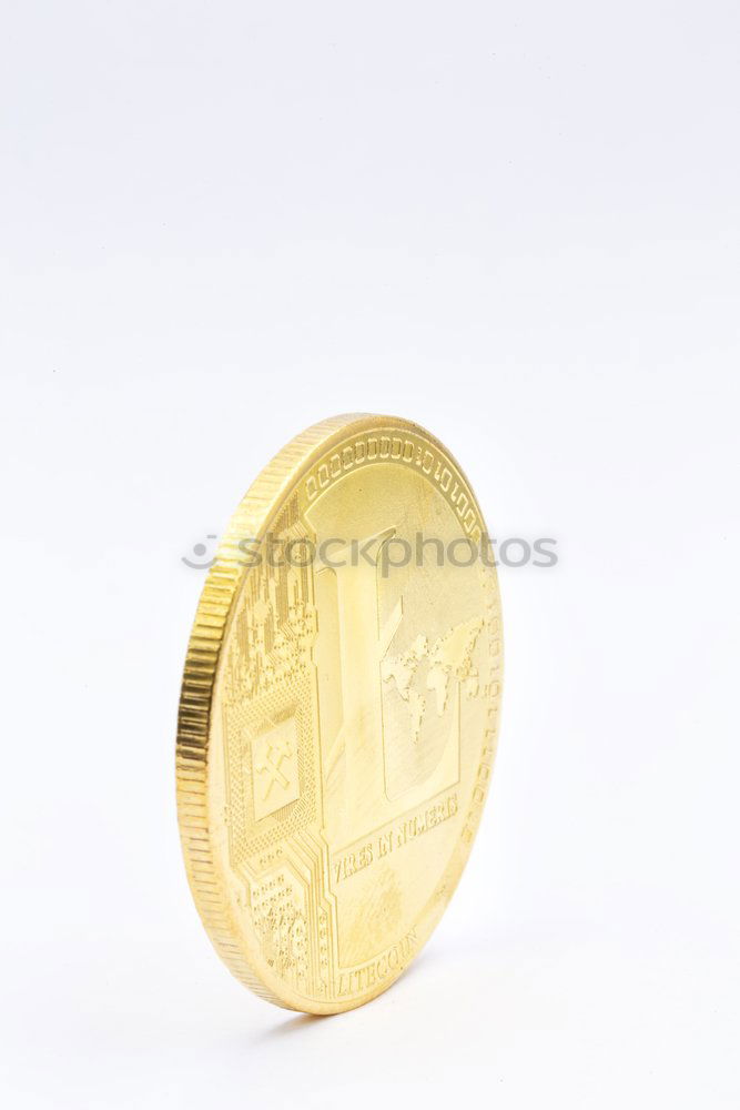 Similar – Image, Stock Photo Bitcoin coin Economy Trade