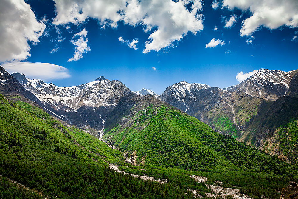 Similar – Image, Stock Photo close to heaven Hiking