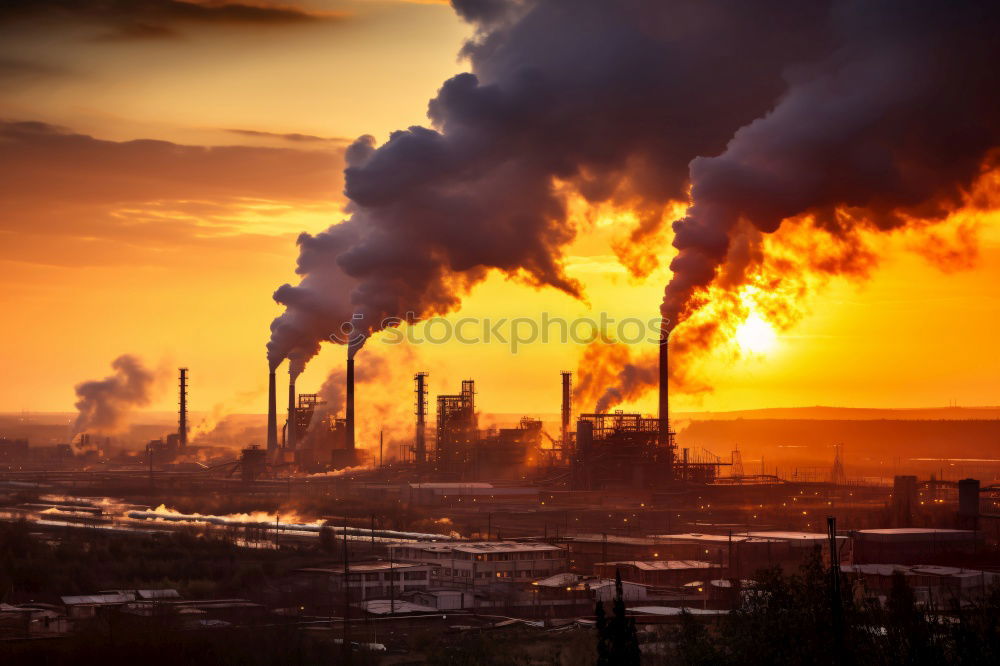 Similar – Image, Stock Photo Rauch power station Berlin