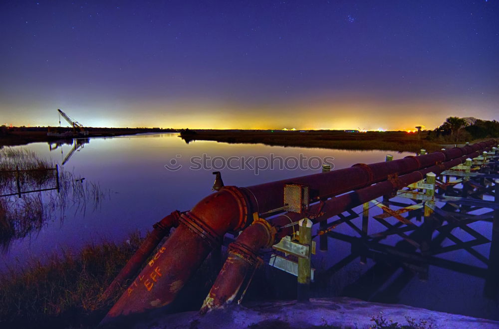 Similar – Image, Stock Photo Evening atmosphere at the harbour I