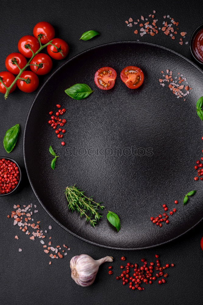 Similar – Fresh tomatoes on wooden table