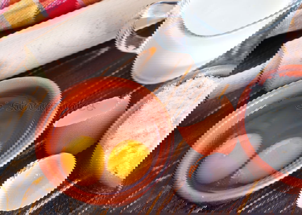 Similar – Image, Stock Photo Ingredients for lemon biscuits or cakes
