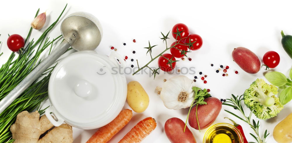 Similar – Image, Stock Photo Traditional Asian Vegetables Ingredients for Cooking