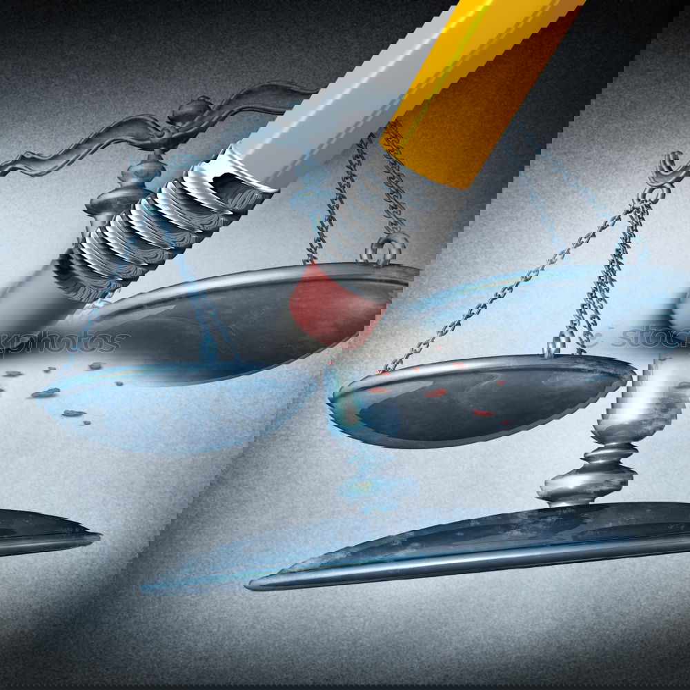Similar – Foto Bild Justitia gleich blind