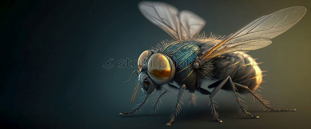 Similar – Hoverfly 1 Plant Animal