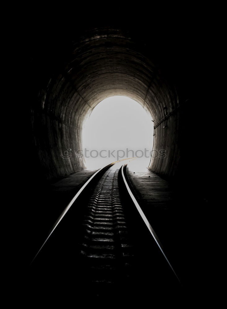 Similar – tunnel tracks Tunnel