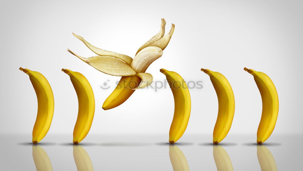 Similar – blind date Banana peels