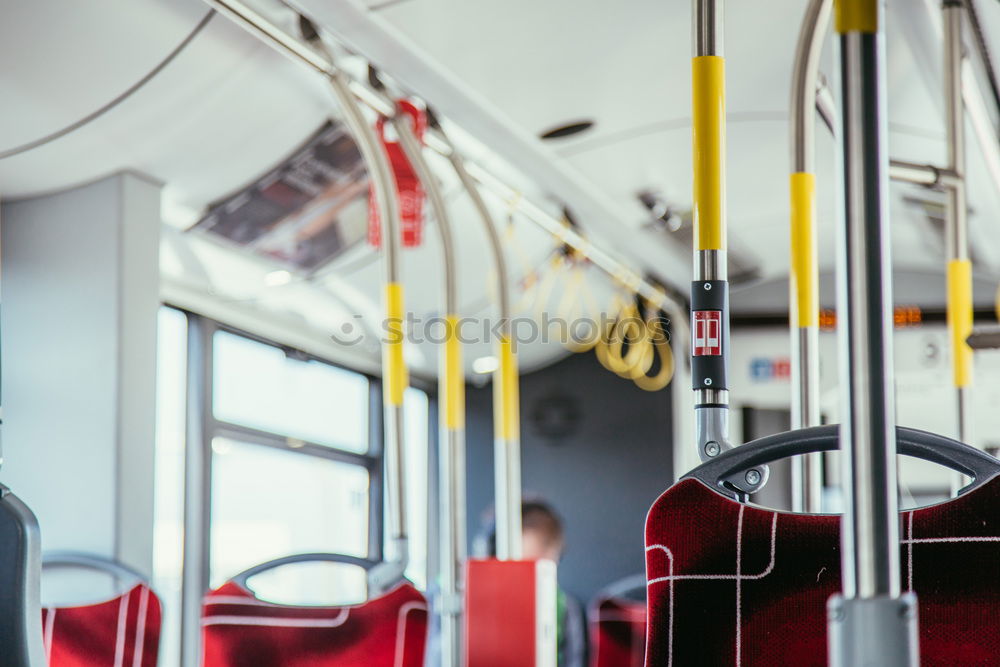 Similar – Image, Stock Photo Interior of a ferry with colourful seats