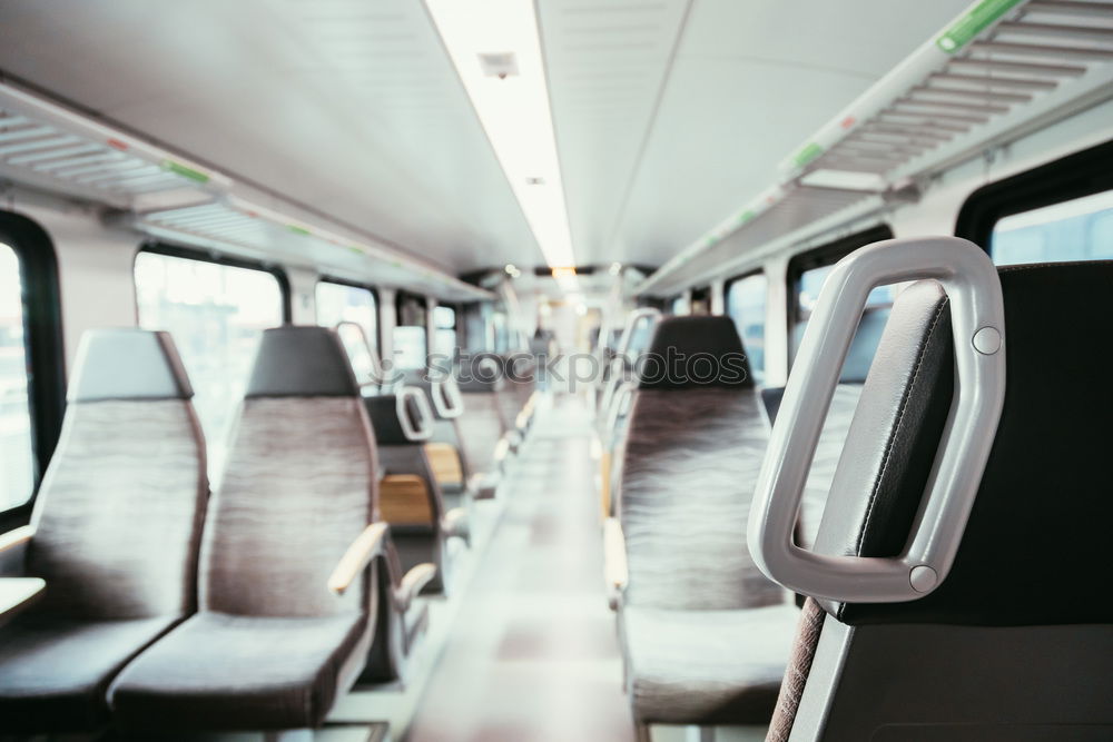 Similar – Image, Stock Photo Interior of a ferry with colourful seats