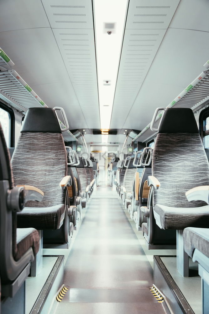 Similar – Image, Stock Photo Inside of a empty train