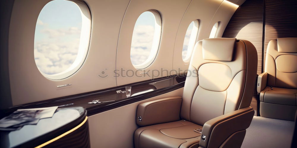 Similar – Interior of a private luxury jet