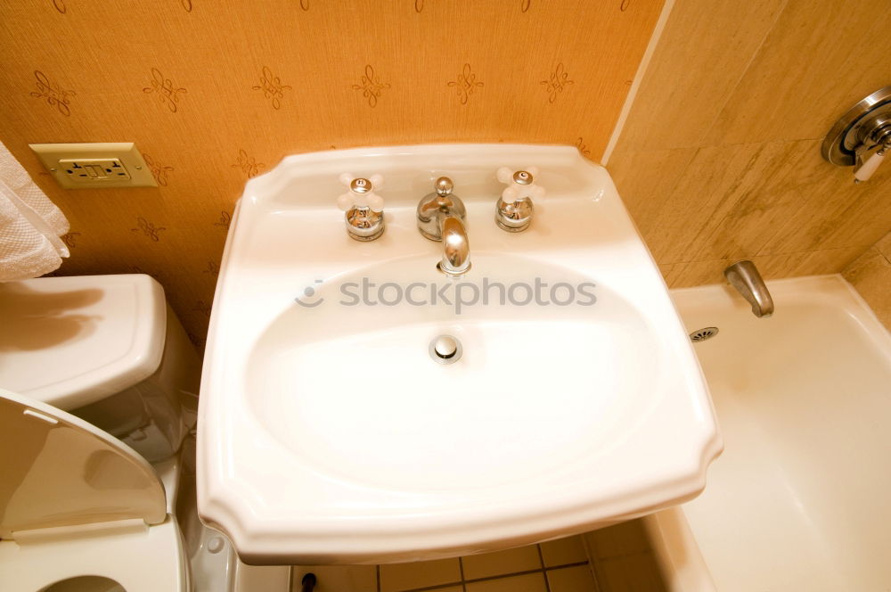 Similar – Image, Stock Photo bath at night Sink