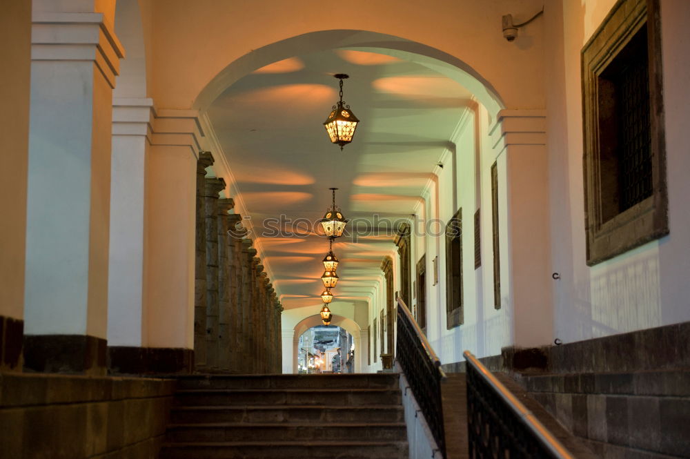 Similar – Image, Stock Photo stairwell Tile Evening sun