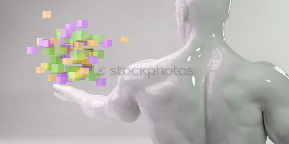 Similar – Image, Stock Photo thinking Masculine Man