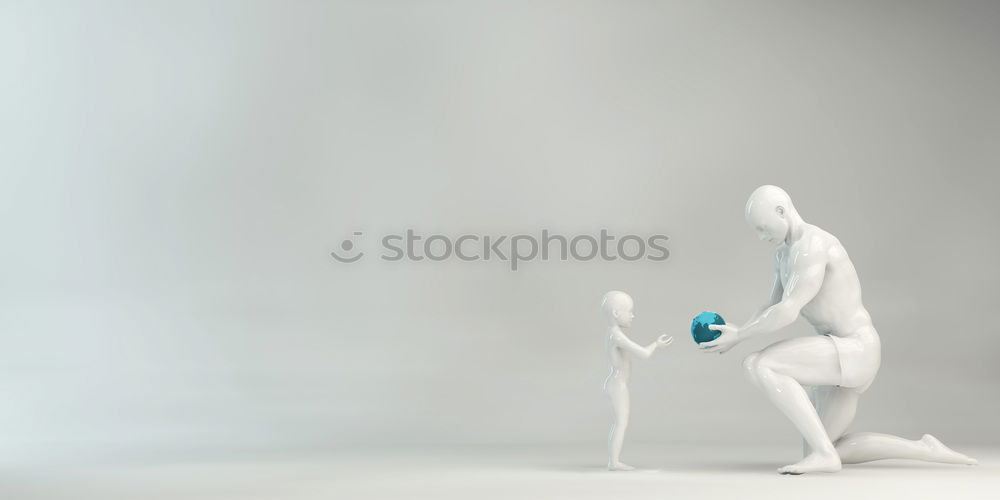 Similar – Image, Stock Photo walking on the moon