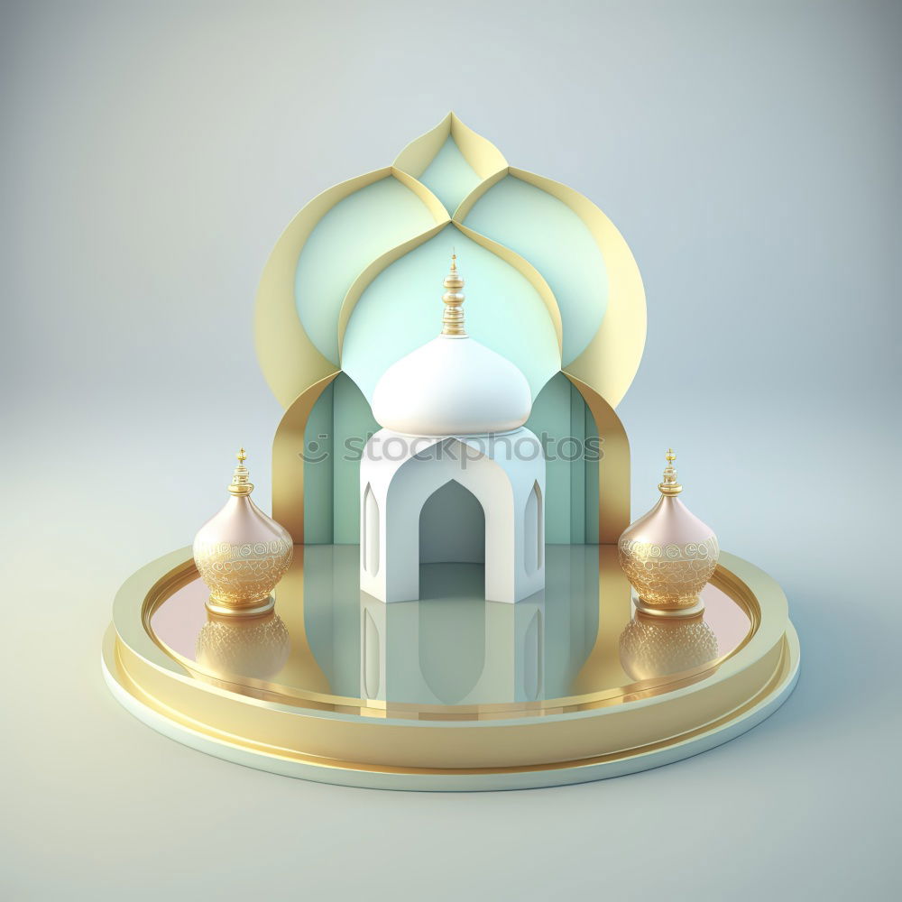 Similar – Golden dome of muslim temple in the Middle Volga